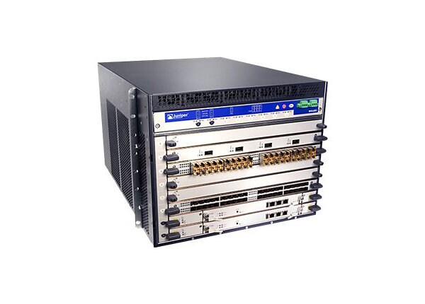 Juniper MX-series MX480 - router - rack-mountable - with Juniper Networks Switch Control Board, 1 x Routing Engine