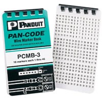 Panduit Pre-Printed Marker Book Var Symbols - wire / cable marker (preprint