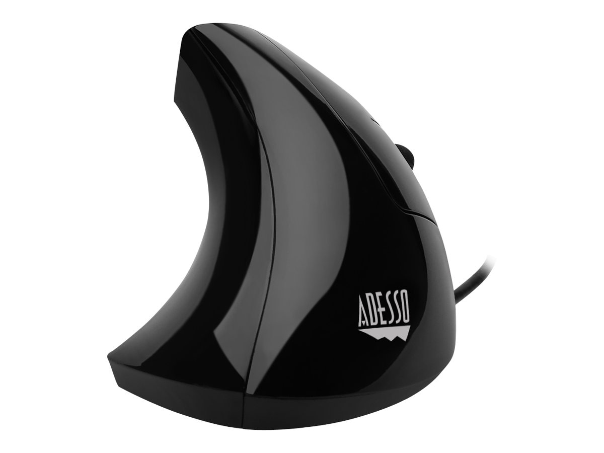 Adesso iMouse E1 - mouse - USB - glossy black