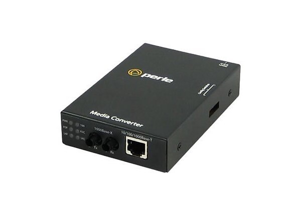 Perle S-1110-M2ST2 - fiber media converter - Ethernet, Fast Ethernet, Gigabit Ethernet