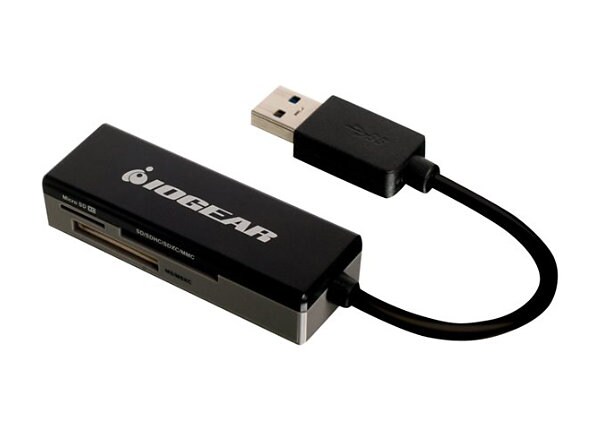 IOGEAR USB 3.0 Multi-Card Reader GFR309 - card reader - USB 3.0