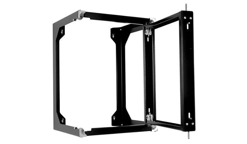 CPI 19" Standard Swing Gate Wall Rack - Black