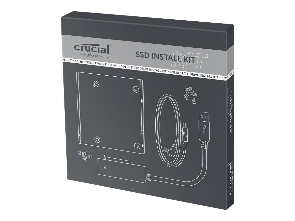 Crucial SSD Install Kit - storage bay adapter - CTSSDINSTALLAC