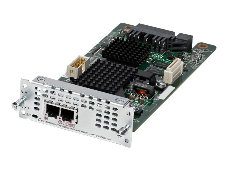 Cisco Fourth-Generation Network Interface Module - module voix/fax