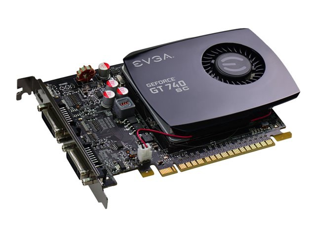 EVGA GeForce GTX 740 SuperClocked graphics card - GF GT 740 - 2 GB