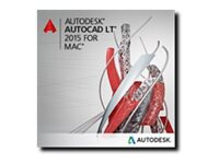 AutoCAD LT 2015 for Mac - Annual Desktop Subscription - Term Based License + Basic Support