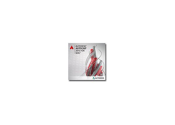 AutoCAD 2015 for Mac - Annual Desktop Subscription - Term Based License + Basic Support