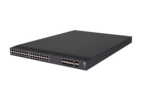 HPE FlexFabric 5700-32XGT-8XG-2QSFP+ - switch - 40 ports - managed - rack-mountable