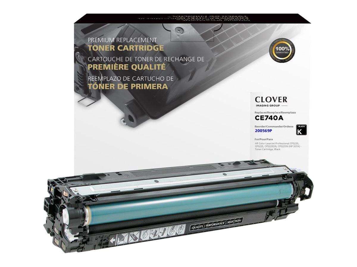 CIG Premium Replacement - black - compatible - toner cartridge (alternative for: HP CE740A)