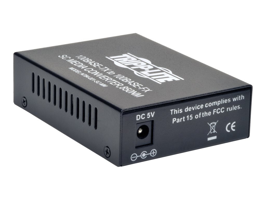 Tripp Lite 10/100 UTP to Multimode Fiber Media Converter - fiber media converter - 10Mb LAN, 100Mb LAN