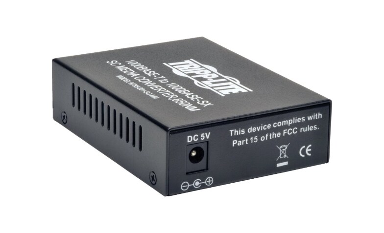 Tripp Lite SC Multimode Fiber Media Converter Gigabit 10/100/1000