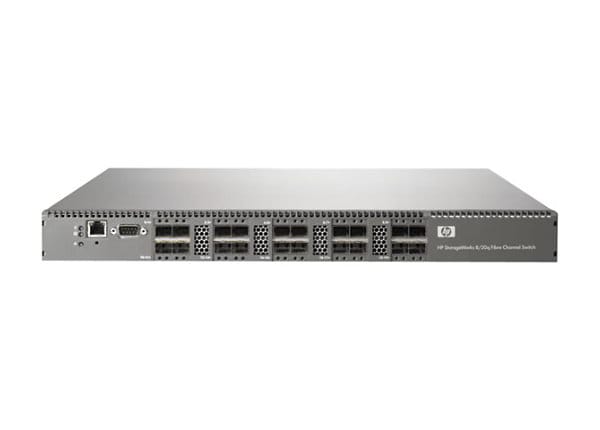 HPE 8/20q Fibre Channel Switch - switch - 16 ports - managed - rack-mountable