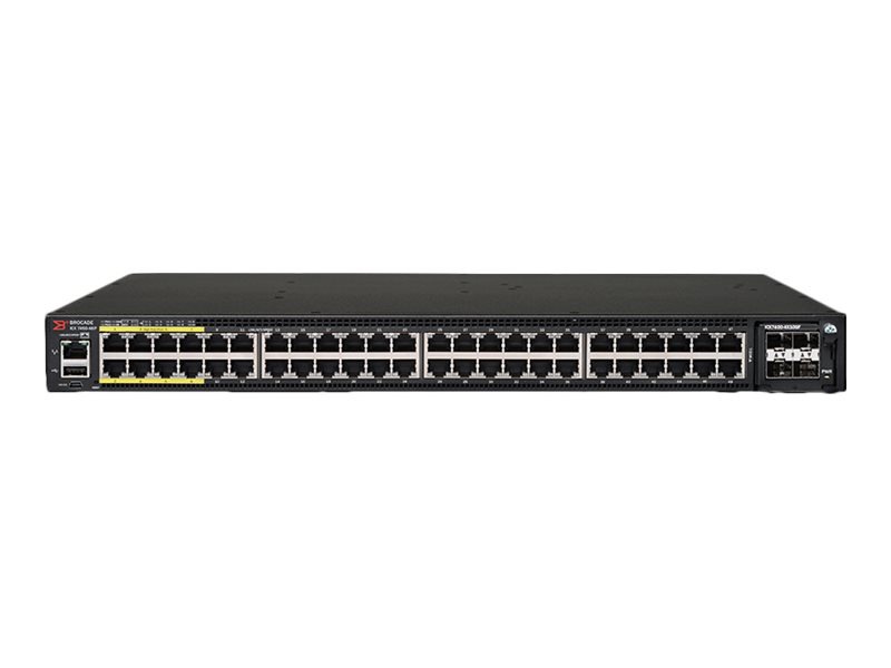 Ruckus ICX 7450-48 - switch - 48 ports - managed - rack-mountable