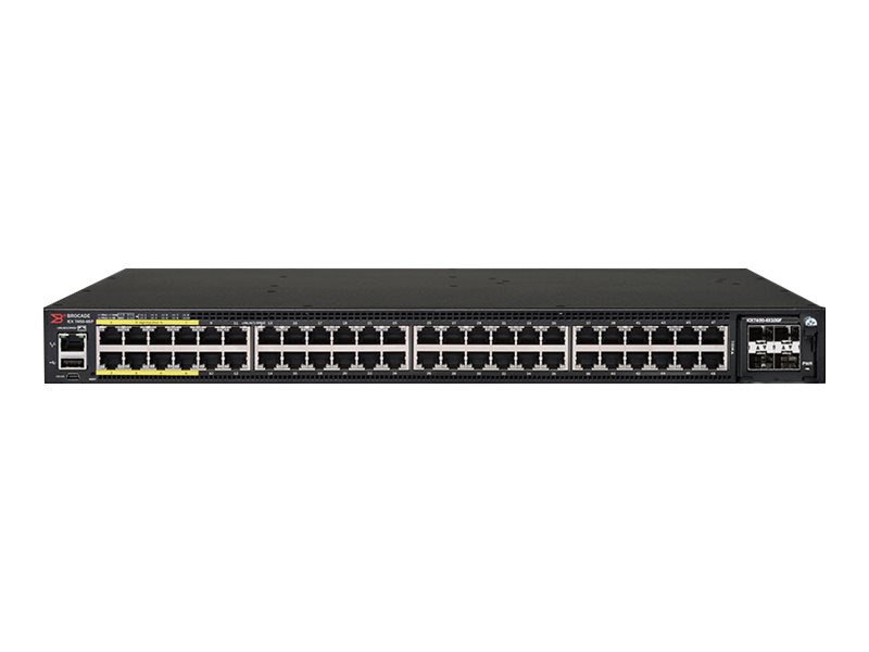 Ruckus ICX 7450-48P - switch - 48 ports - managed - rack-mountable