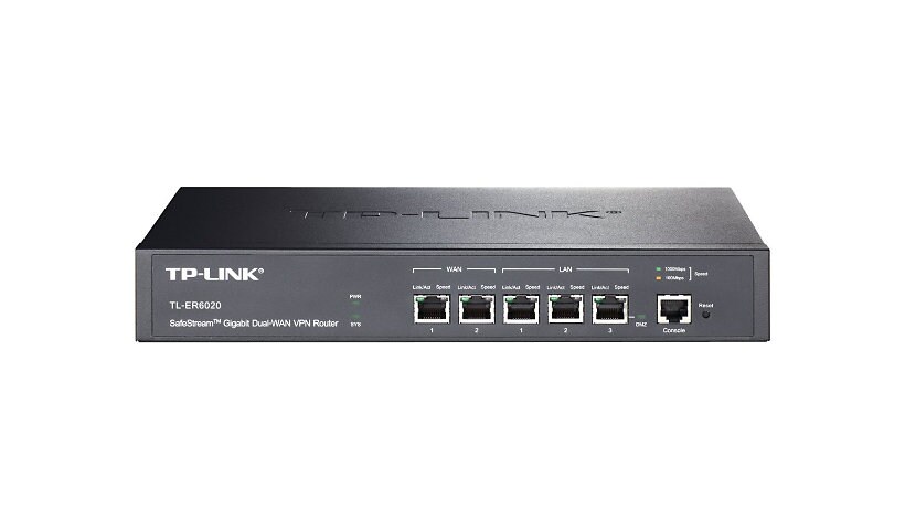 TP-Link SafeStream TL-ER6020 - routeur - de bureau, Montable sur rack