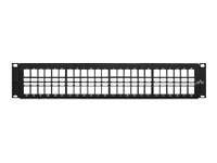 Amazon.com: Leviton 49255-H48 QuickPort Flat Panel, 48-Port