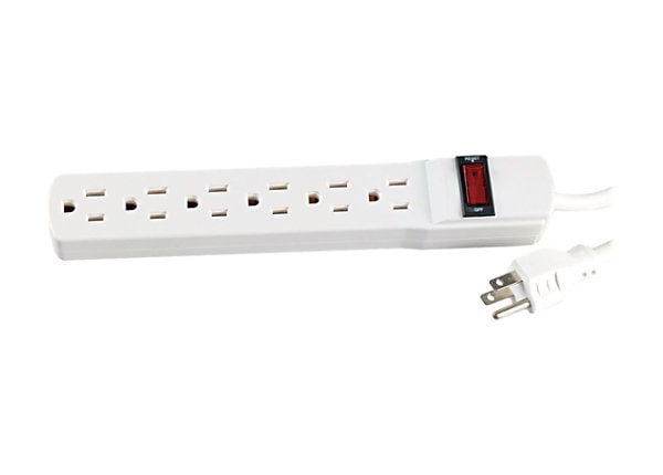 Innovera Six-Outlet Power Strip - power strip