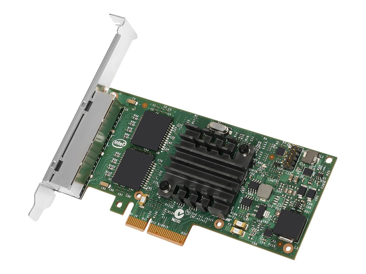 Intel Ethernet Server Adapter I350-T4 - network adapter - PCIe 2.1 x4 -  Gigabit Ethernet x 4