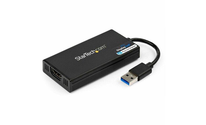 StarTech.com USB 3.0 to Adapter 4K - DisplayLink Certified - External Video Graphics - USB32HD4K - Monitor Cables & Adapters - CDW.com