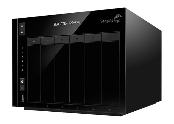 Seagate NAS Pro 6-Bay STDF6000100 - NAS server - 6 TB