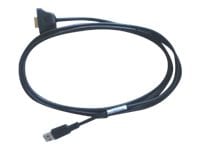 Zebra - USB / serial cable - DB-9 to USB - 6 ft