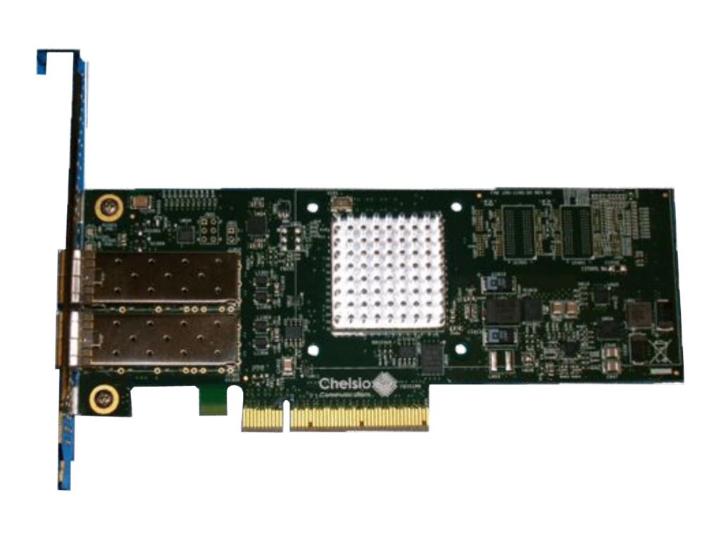 Chelsio T520-SO-CR - network adapter - PCIe 3.0 x8 - 10 Gigabit SFP+ x 2