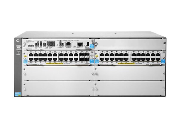 Aruba 5406R-44G-PoE+/4SFP v2 zl2 - switch - 44 ports - managed - rack-mountable