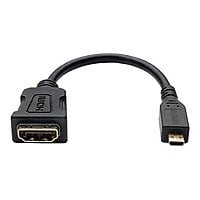 Tripp Lite Micro HDMI to HDMI Adapter Converter Cable Type D M/F 6in 6"