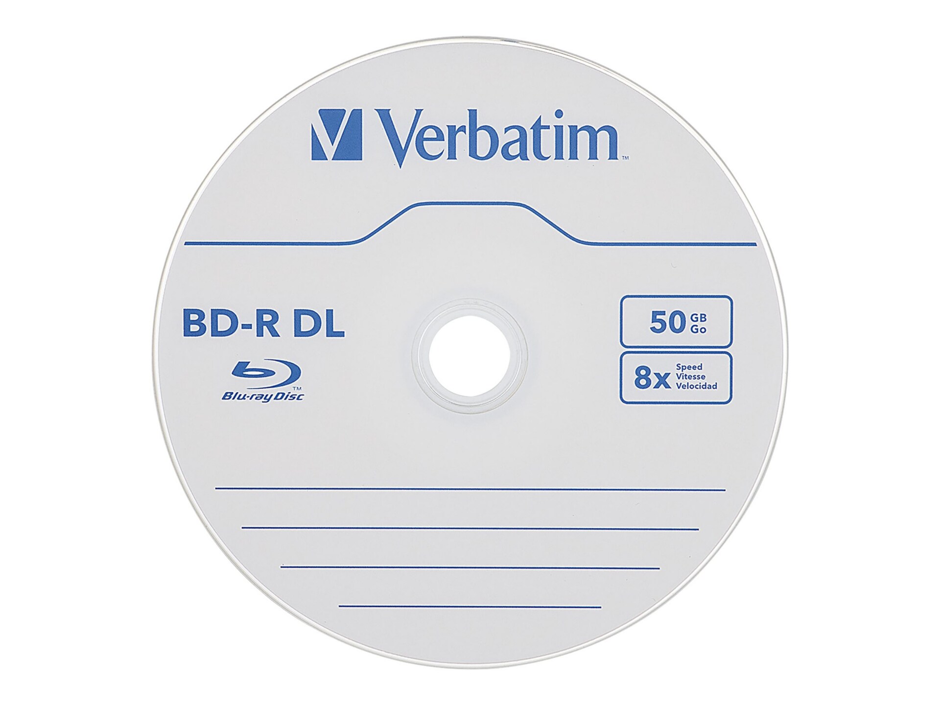 Verbatim - BD-R DL x 25 - 50 GB - storage media