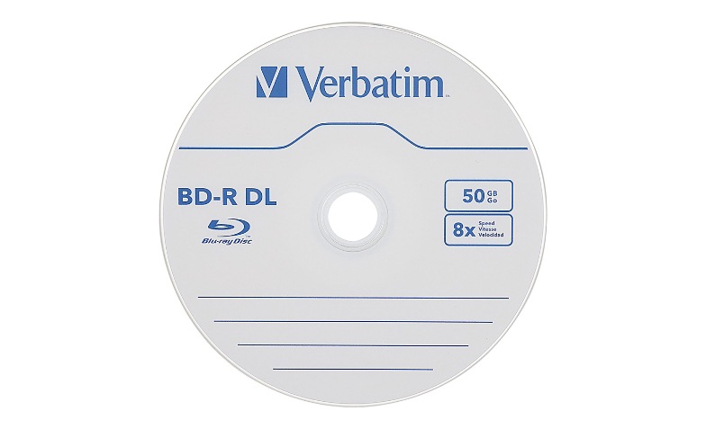 Verbatim - BD-R DL x 25 - 50 GB - storage media - 98356 - DVD