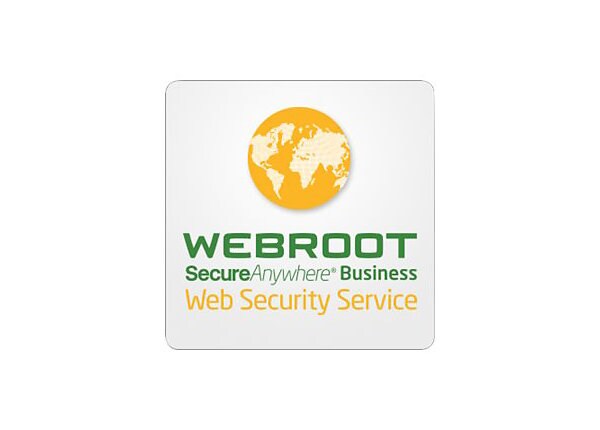 Webroot SecureAnywhere Business - Web Security Service - subscription license (1 year) - 1 seat