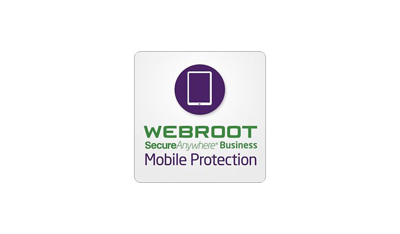 Webroot SecureAnywhere Business - Mobile Protection - subscription license