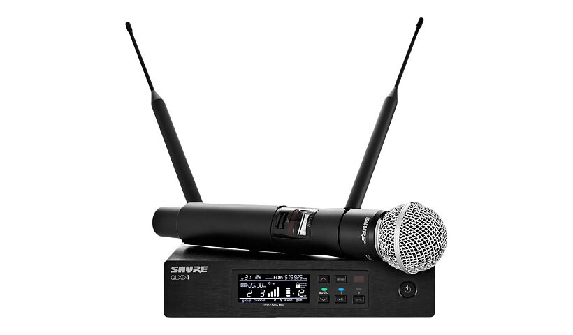 Shure QLX-D Digital Wireless System QLXD24/SM58 - wireless microphone syste