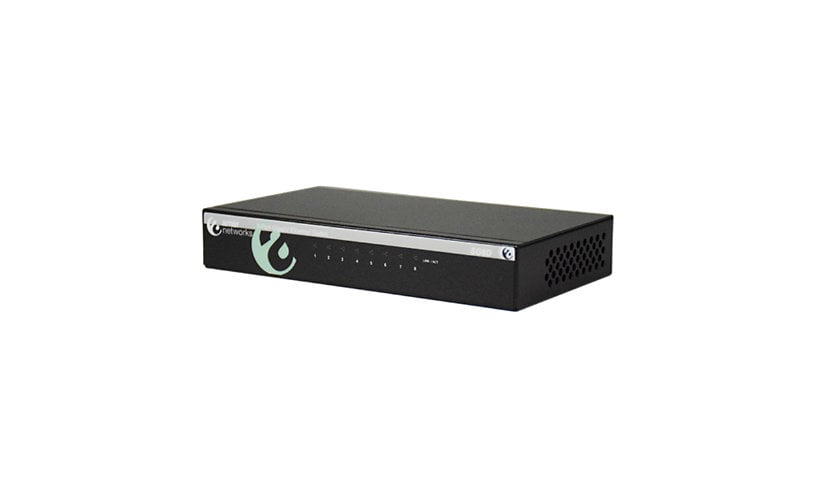 Amer Networks 8 Port 10/100/1000Mbps Gigabit Ethernet Desktop Switch