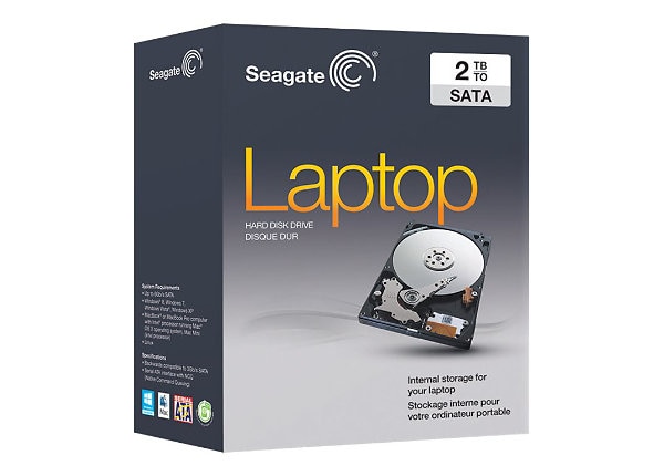 Seagate Laptop HDD STBD2000102 - hard drive - 2 TB - SATA 6Gb/s