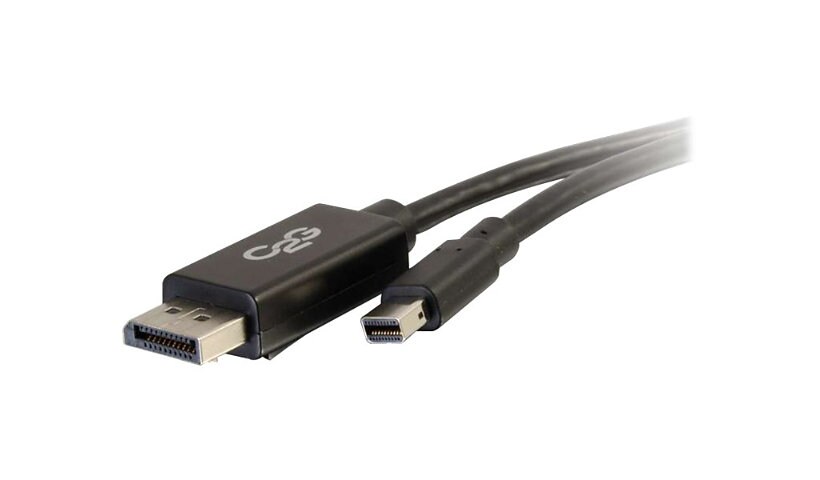 C2G 6ft 4K Mini DisplayPort to DisplayPort Cable - 4K 30Hz - Black - M/M - DisplayPort cable - 1.83 m