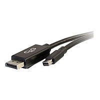 C2G 6ft 4K Mini DisplayPort to DisplayPort Cable - 4K 30Hz - Black - M/M - Câble DisplayPort - 1.83 m