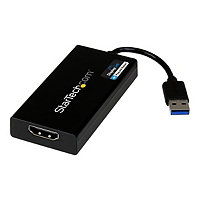 StarTech.com USB 3.0 to HDMI Adapter, 4K 30Hz Ultra HD, DisplayLink Certified, USB Type-A to HDMI Display Adapter