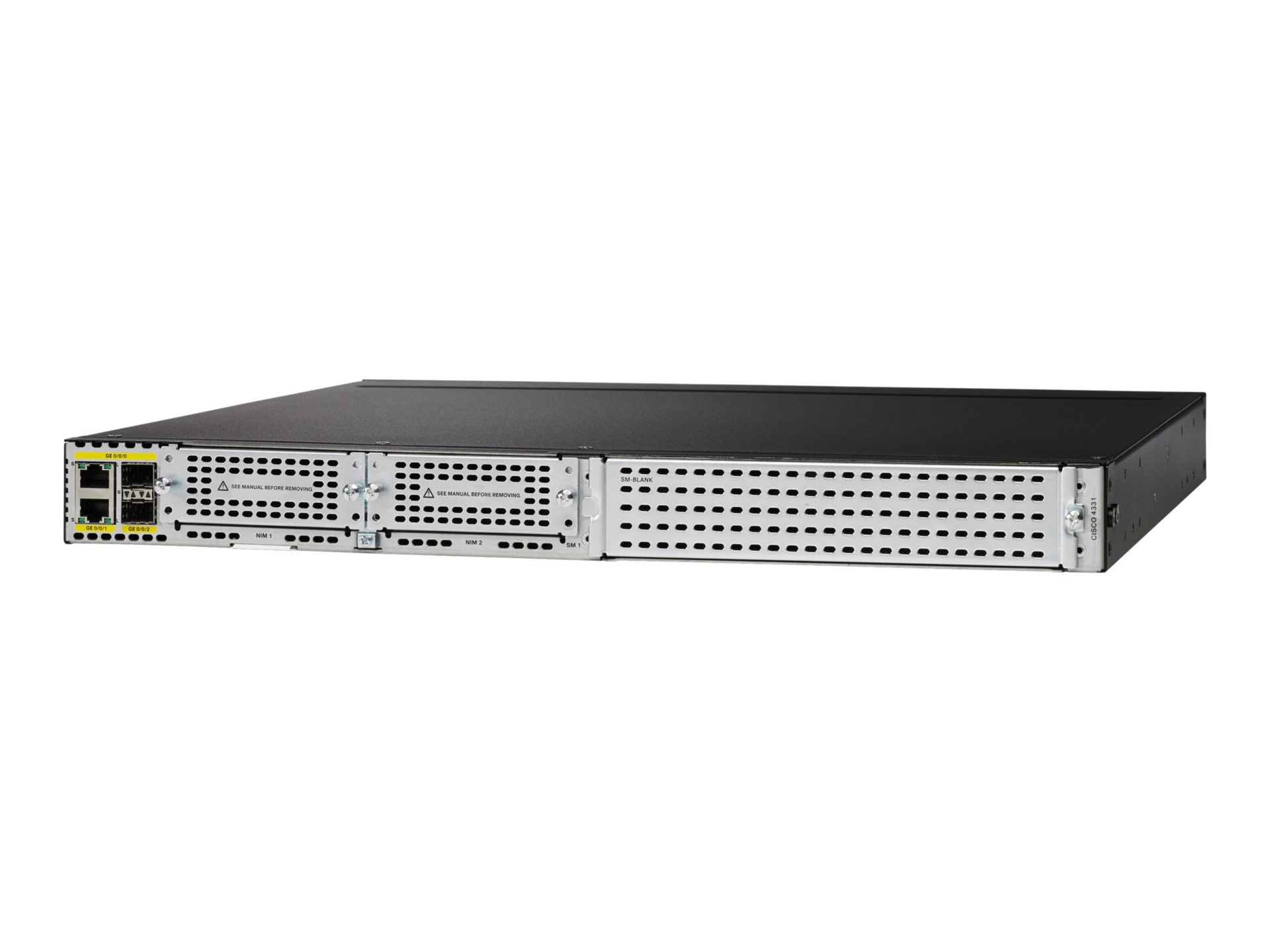 Thumbnail 3 of 4 for Cisco Integrated Services Router 4331 - Application Experience Bundle - router - rack-mountable