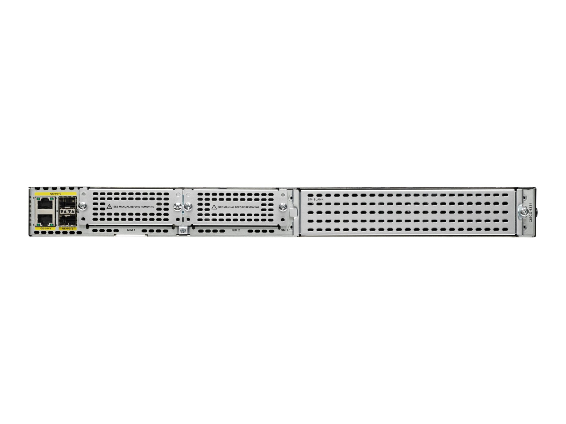 Thumbnail 4 of 4 for Cisco Integrated Services Router 4331 - Application Experience Bundle - router - rack-mountable
