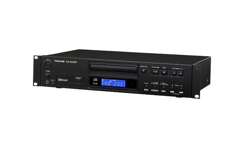 未使用保管品 TASCAM CD/Bluetoothプレイヤー CD-200BT TASCAM CD-200BT Professional CD Player with Bluetooth Receiver