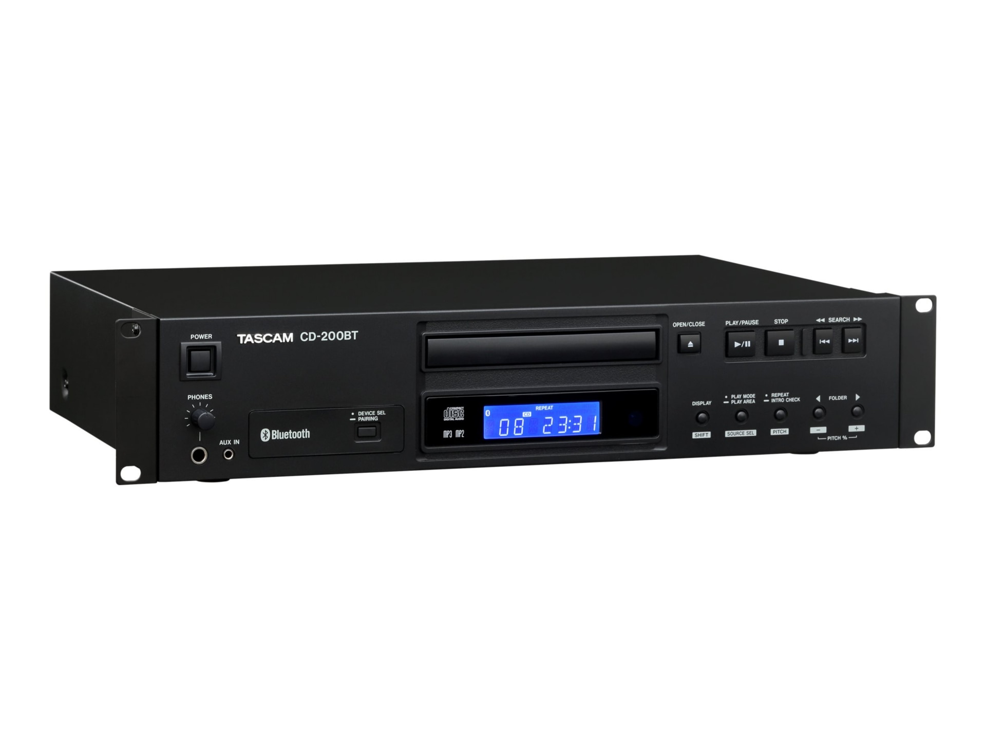 Thumbnail 3 of 5 for TASCAM CD-200BT Professional CD Player with Bluetooth Receiver
