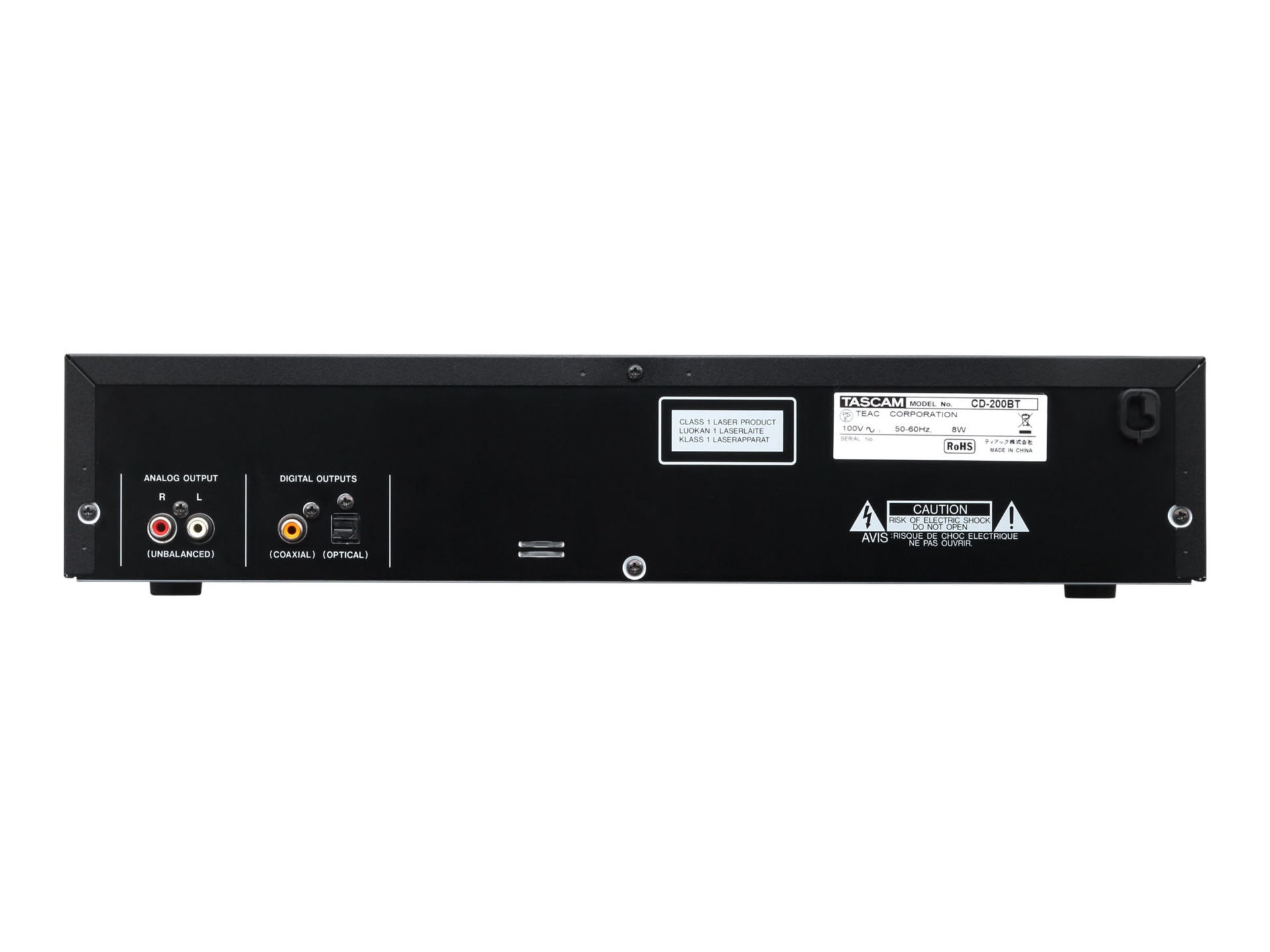 Thumbnail 4 of 5 for TASCAM CD-200BT Professional CD Player with Bluetooth Receiver