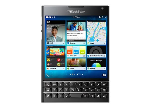BlackBerry Passport black - 4G HSPA+ - 32 GB - GSM - BlackBerry smartphone