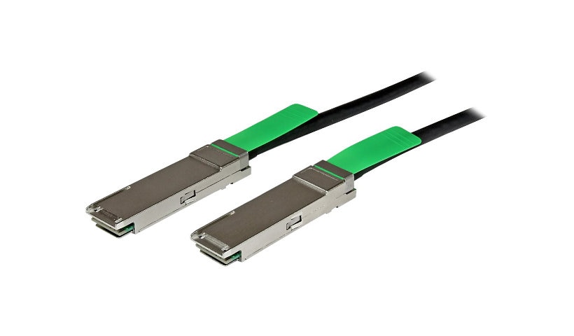 StarTech.com MSA Uncoded Compatible 2m 40G QSFP+ to QSFP+ Direct Attach Cable - 40 GbE QSFP+ Copper DAC 40 Gbps Low