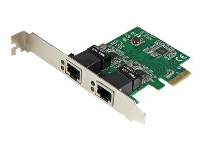 StarTech.com Dual Port Gigabit PCIe Network Card - PCIe NIC