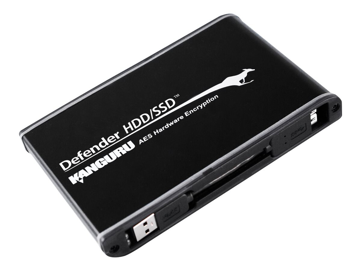 Kanguru Defender HDD Hardware Encrypted - hard drive - 2 TB - USB 3.0 - TAA