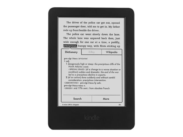 Amazon Kindle - eBook reader - 4 GB - 6"