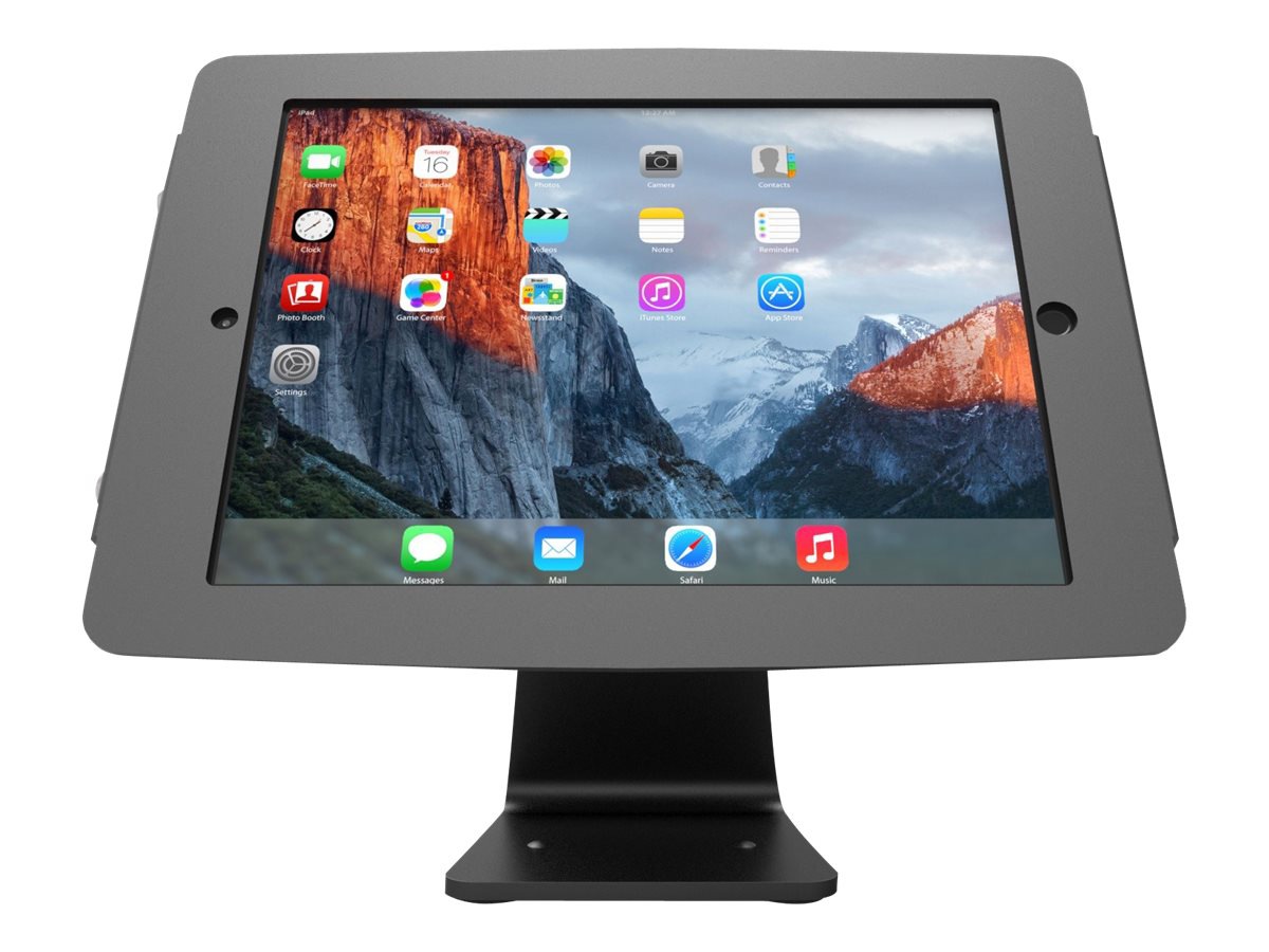 Compulocks Space 360 iPad 9.7" Counter Top Kiosk Black - stand - for tablet