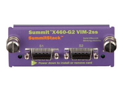 Extreme Networks Summit X460-G2 Series VIM-2ss - network stacking module